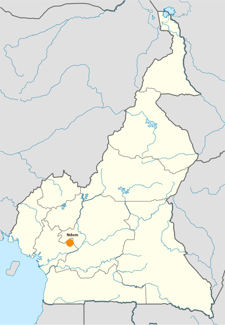 Area produzione Cacao del Cameroun per Cacao & Friends
